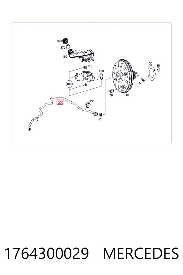 Купить A1764300029 Mercedes 