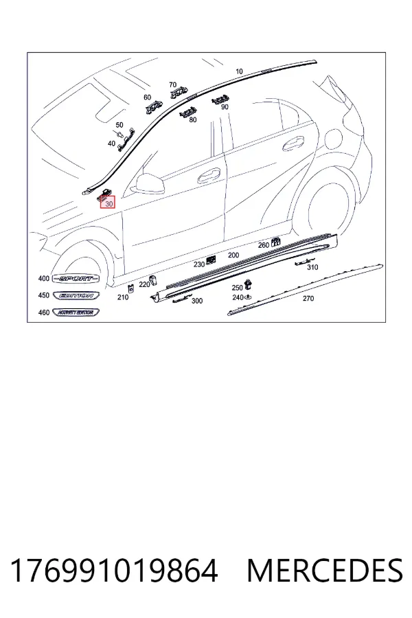  Mercedes A1769910198