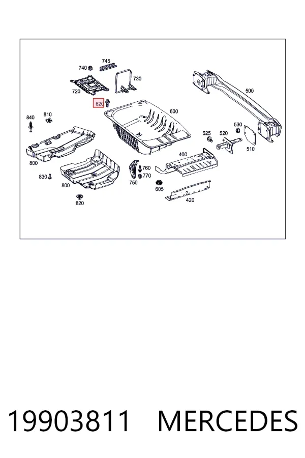  A0019903811 Mercedes