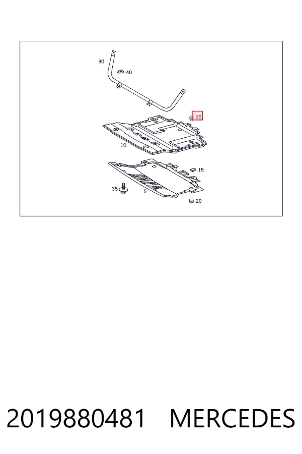  Mercedes A2019880481