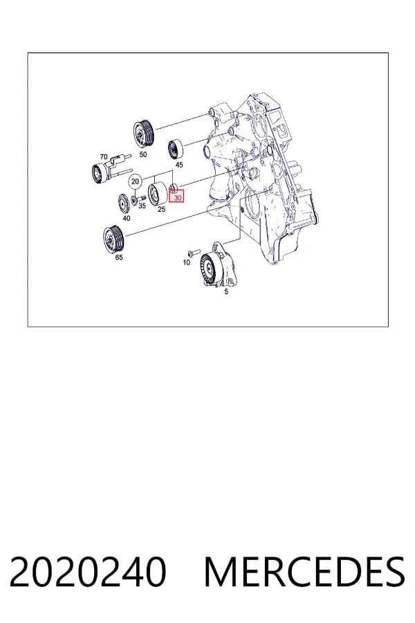  Mercedes A0002020240 цена, от 8.79 USD