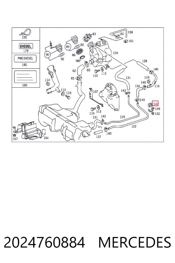 A2024760884 Mercedes 