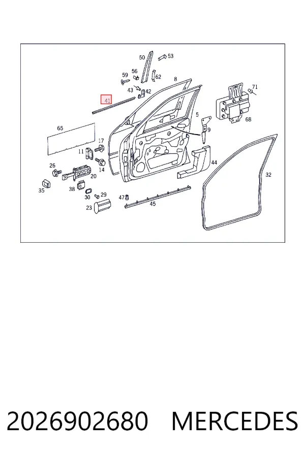 A2026902680 Mercedes 