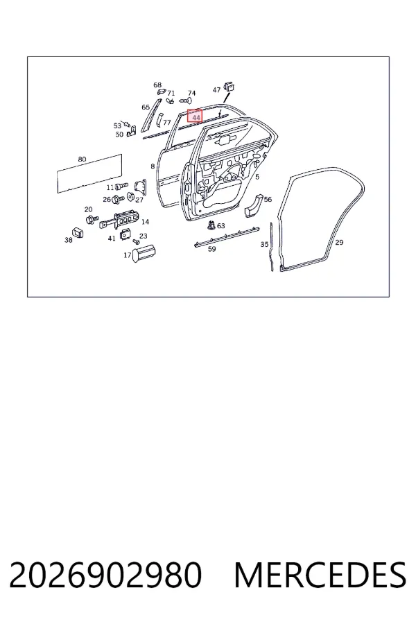 A2026902980 Mercedes 