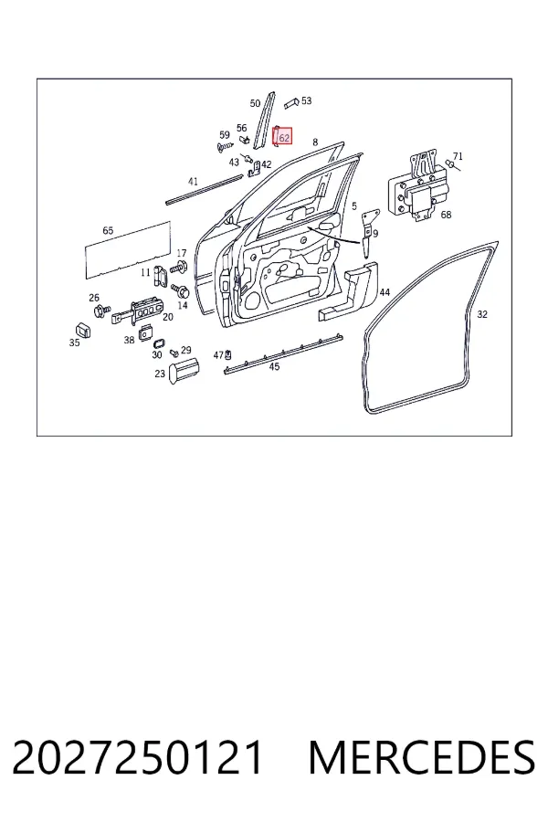 A2027250121 Mercedes 