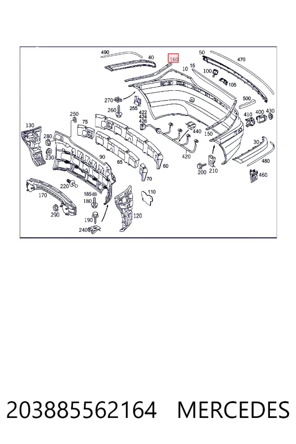 A2038855621 Mercedes 