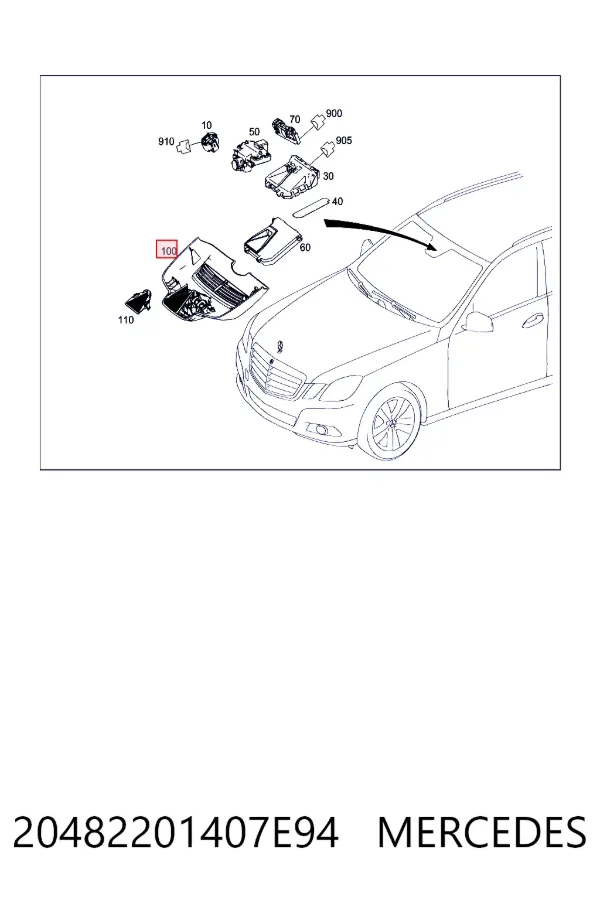  Mercedes A2048220140 цена, от 10.14 USD