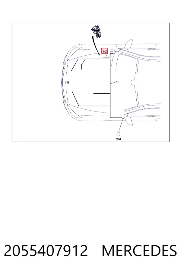  A2055407912 Mercedes