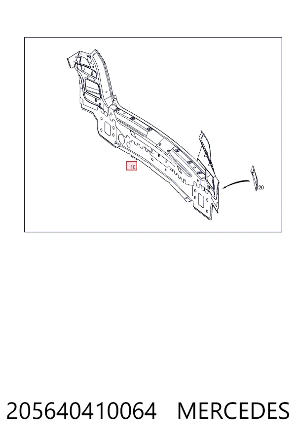  Mercedes A2056404100 цена, от 521.94 USD