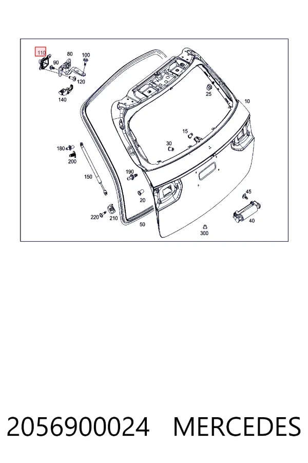 A2056900024 Mercedes 