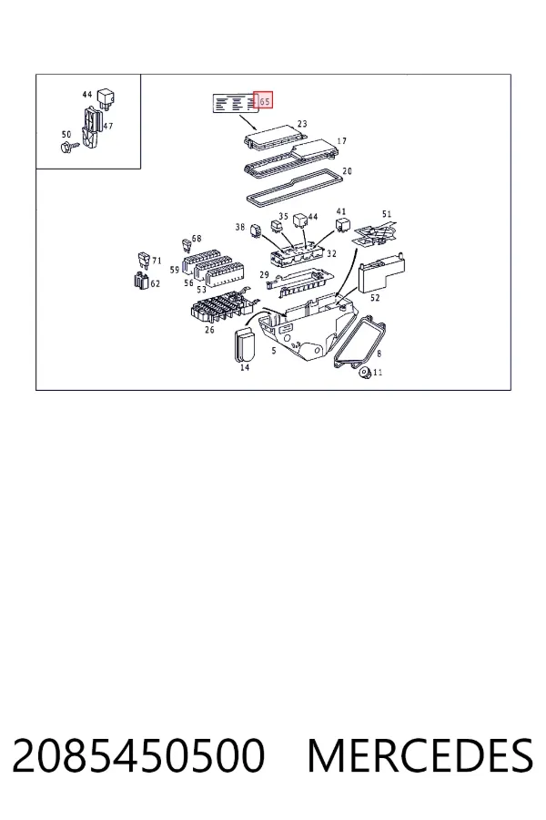 A2085450500 Mercedes 
