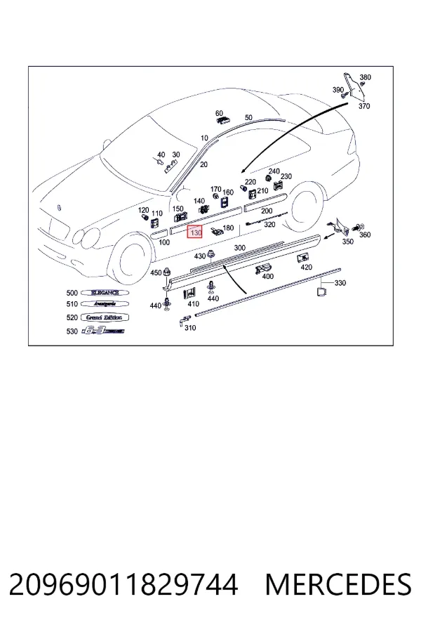  A2096901182 Mercedes