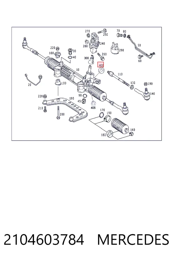  Mercedes A2104603784