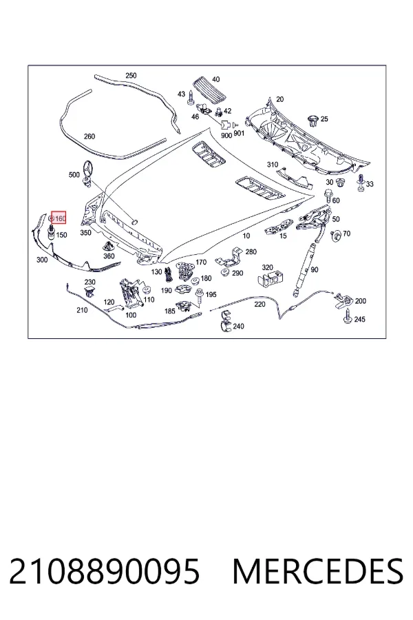  2108890095 Mercedes