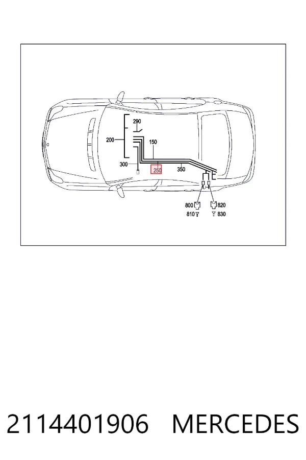  Mercedes A2114401906 цена, от 15.20 USD