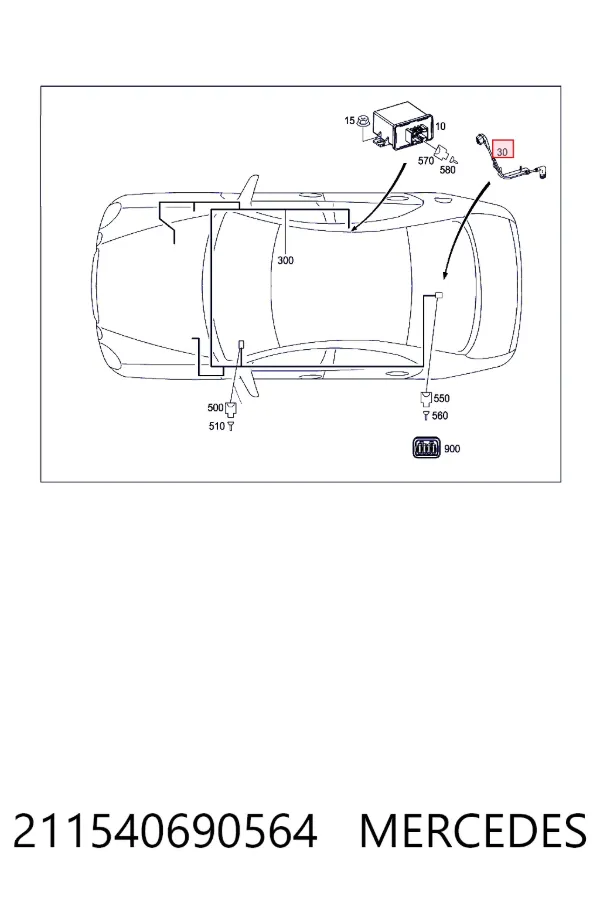 Купить A2115406905 Mercedes 