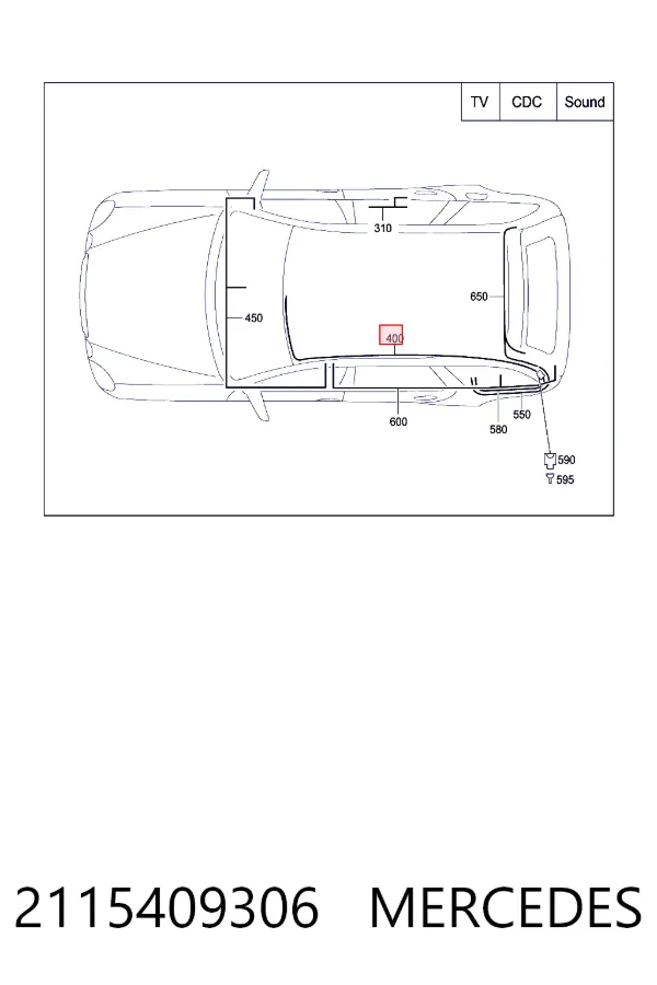  2115409306 Mercedes