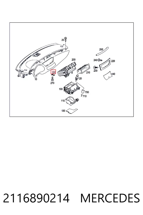 2116890214 Mercedes