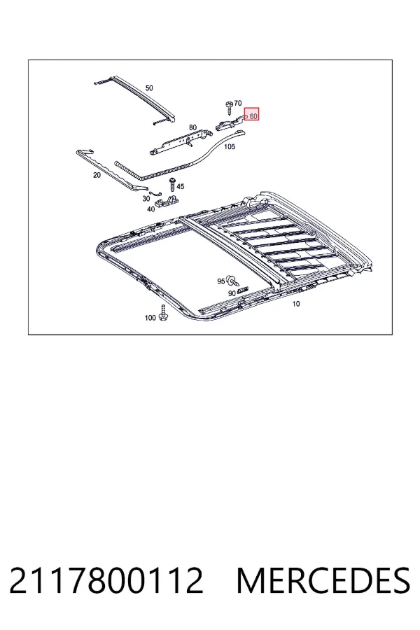  Mercedes A2117800112 цена, от 31.71 USD