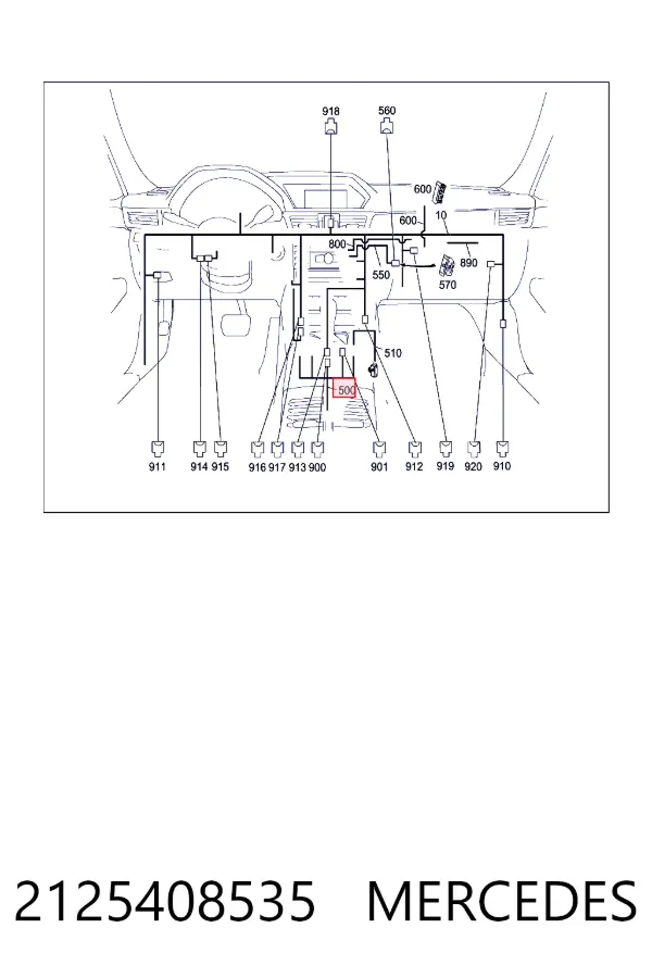 A2125408535 Mercedes 