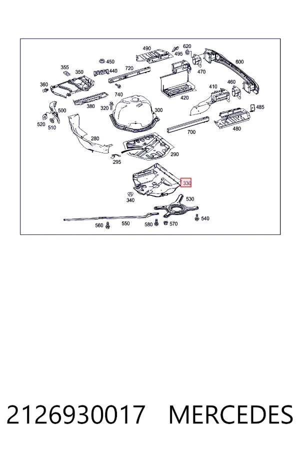  2126930017 Mercedes
