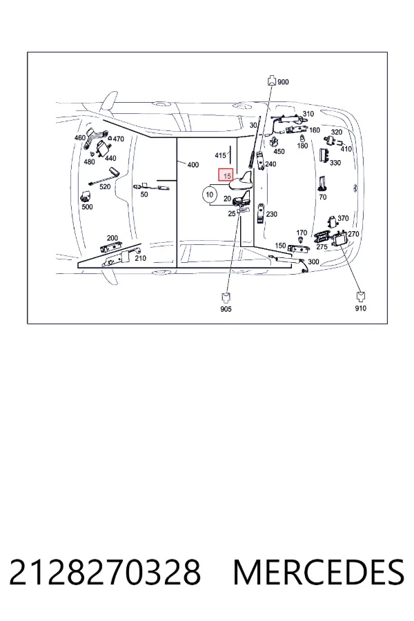 Купить A2128270328 Mercedes 