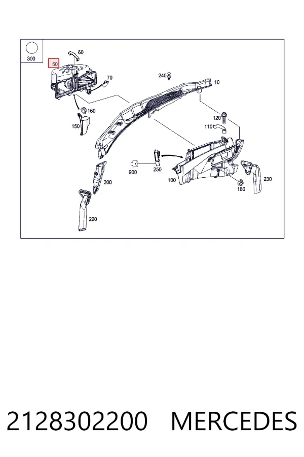  A2128302200 Mercedes