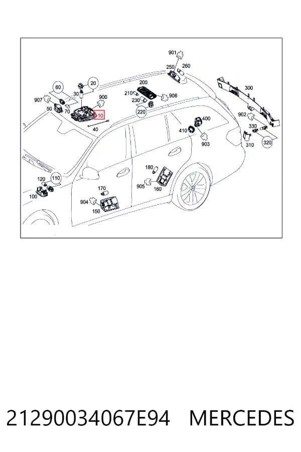  Mercedes A2129003406