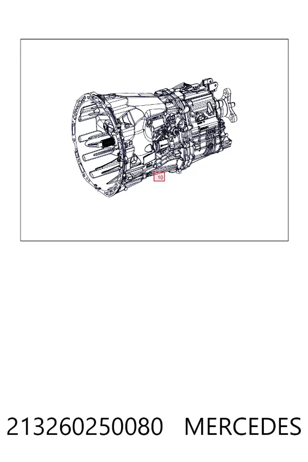 A2132602500 Mercedes КПП в сборе