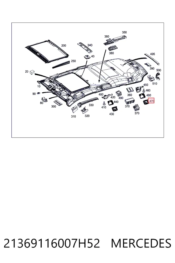  Mercedes A2136911600 цена, от 22.20 USD