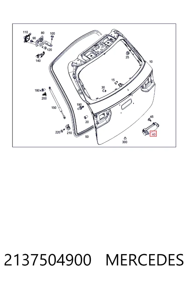 A2137504900 Mercedes 