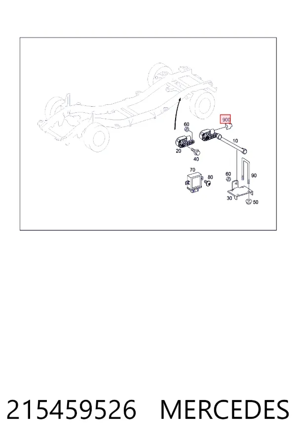 Купить A0215459526 Mercedes 
