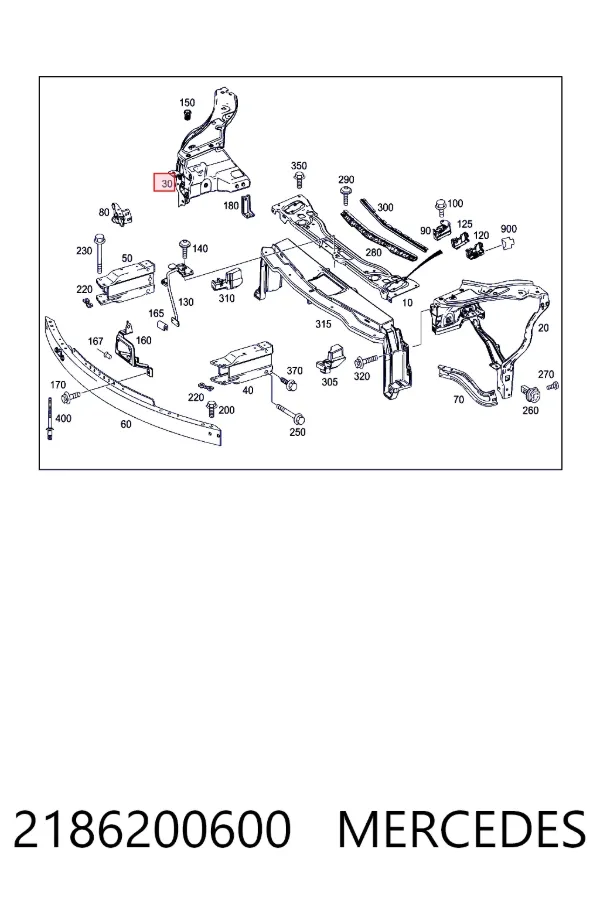 A2186200600 Mercedes 