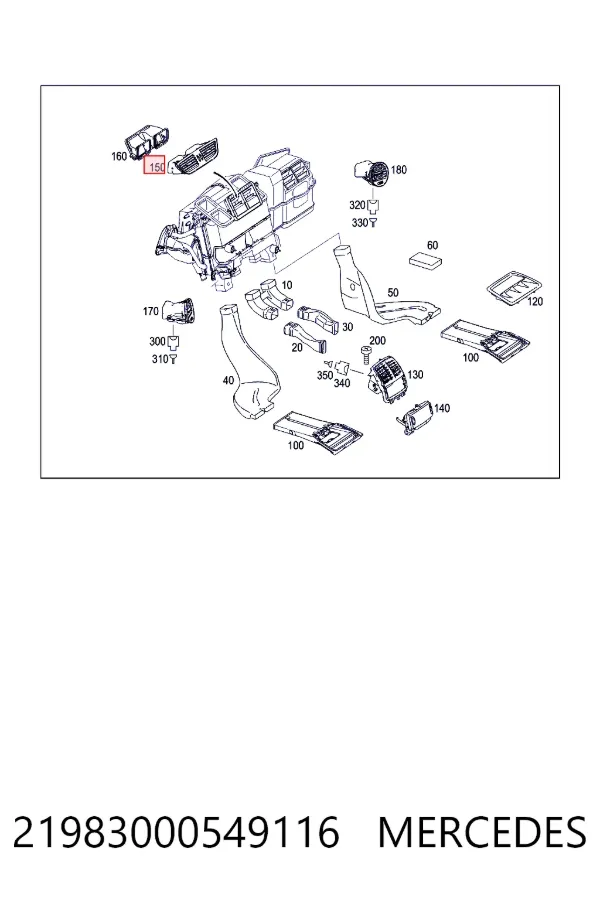  Mercedes A2198300054