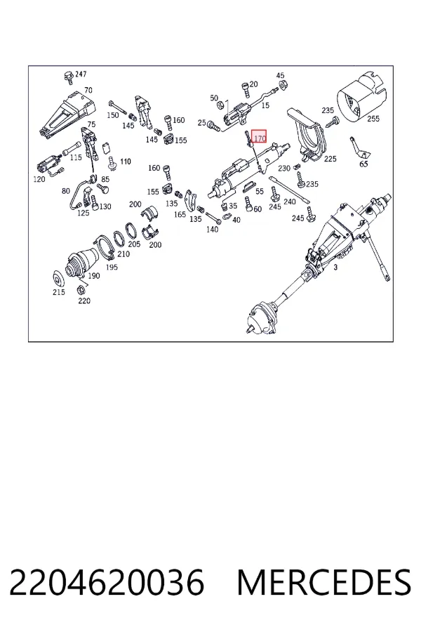 A2204620036 Mercedes 