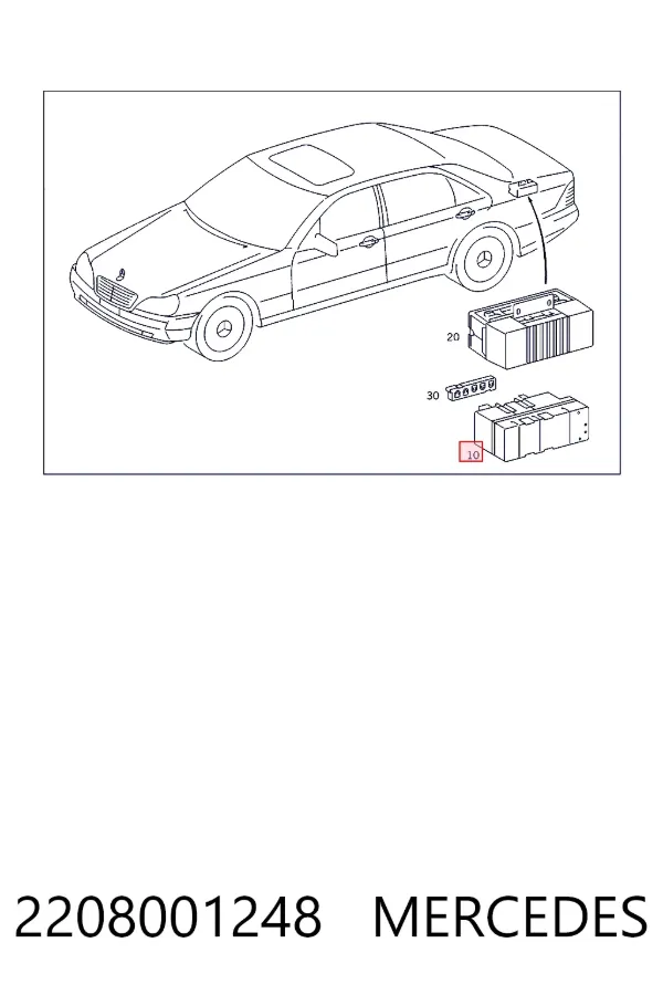 Насос пневматической системы кузова Mercedes A2208001248 цена, от 354.74 USD