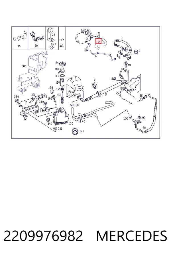 A2209976982 Mercedes 