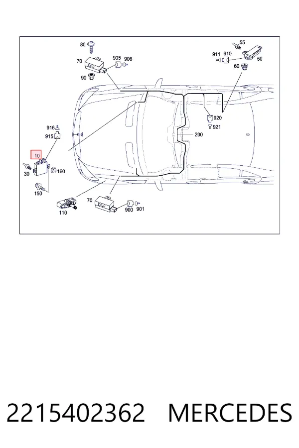  A2215402362 Mercedes