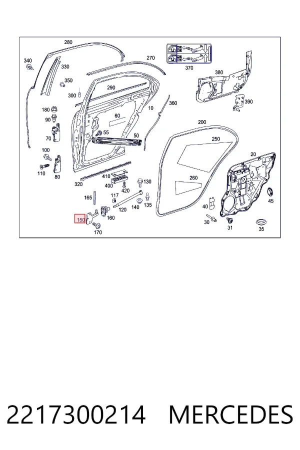  Mercedes A2217300214 цена, от 10.14 USD
