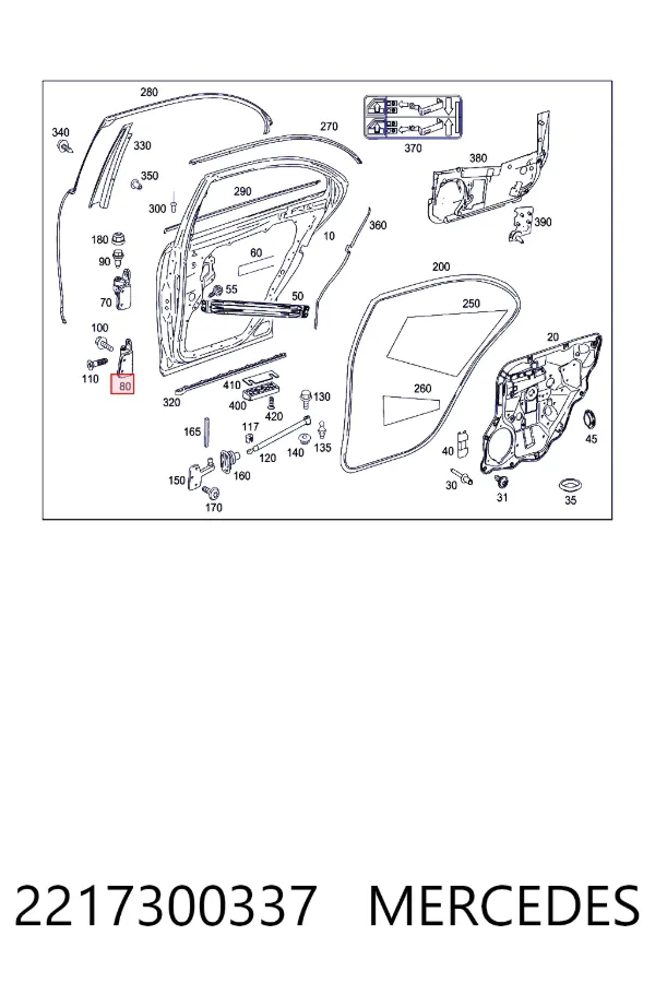A2217300337 Mercedes 