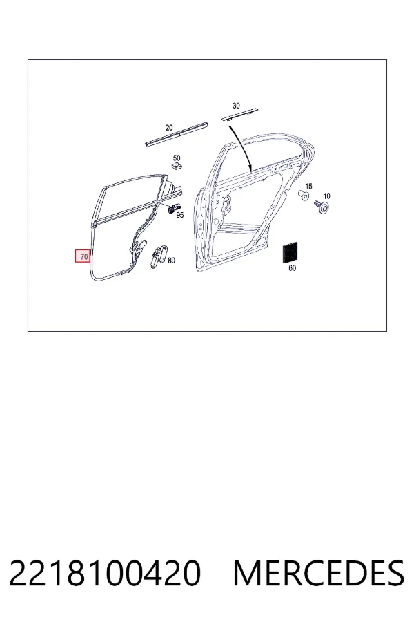 A2218100420 Mercedes 