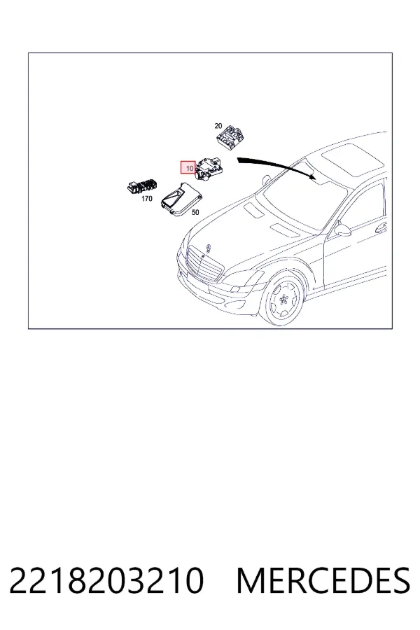  2218203210 Mercedes