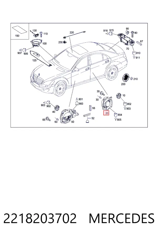  2218203702 Mercedes