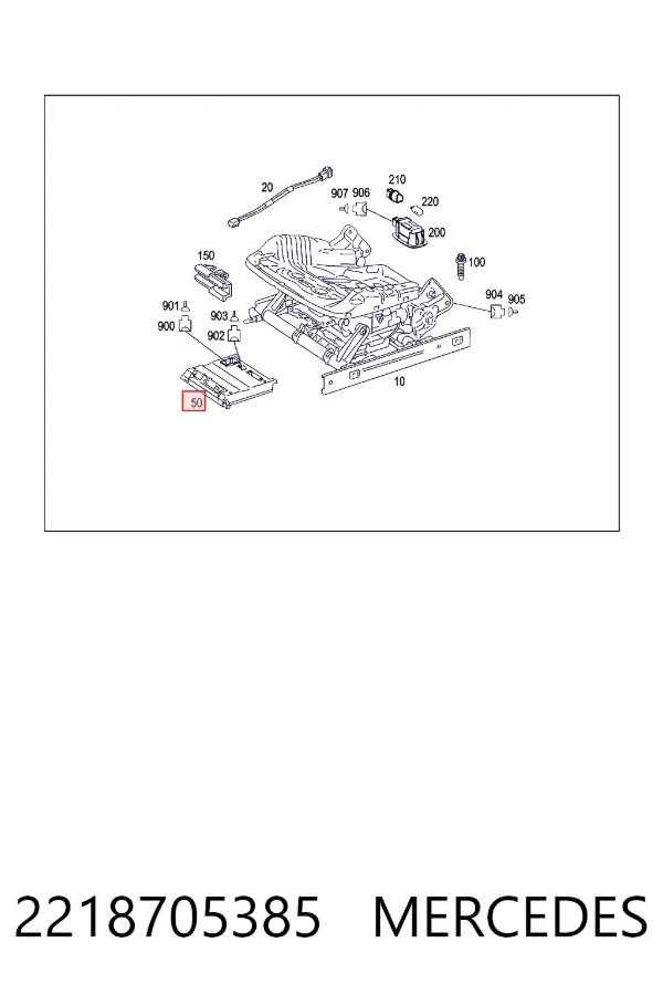  Mercedes A2218705385