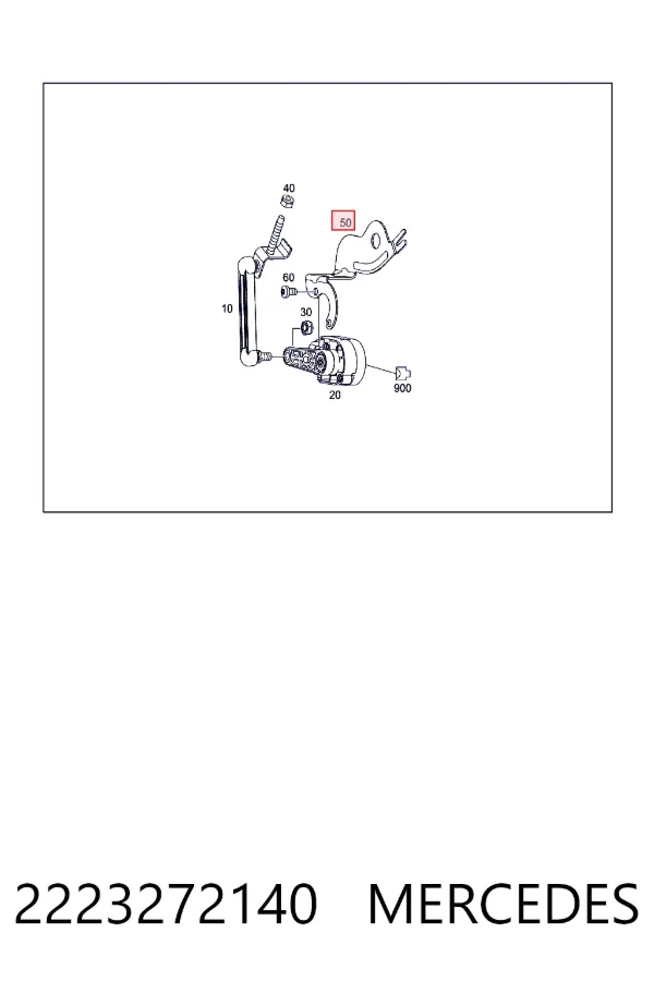  Mercedes A2223272140 цена, от 31.67 USD