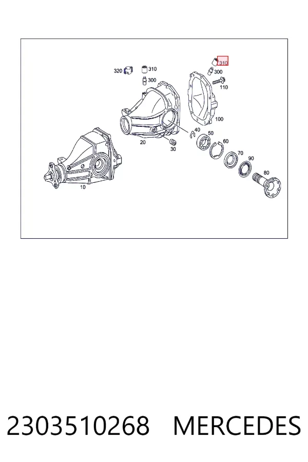  2303510268 Mercedes