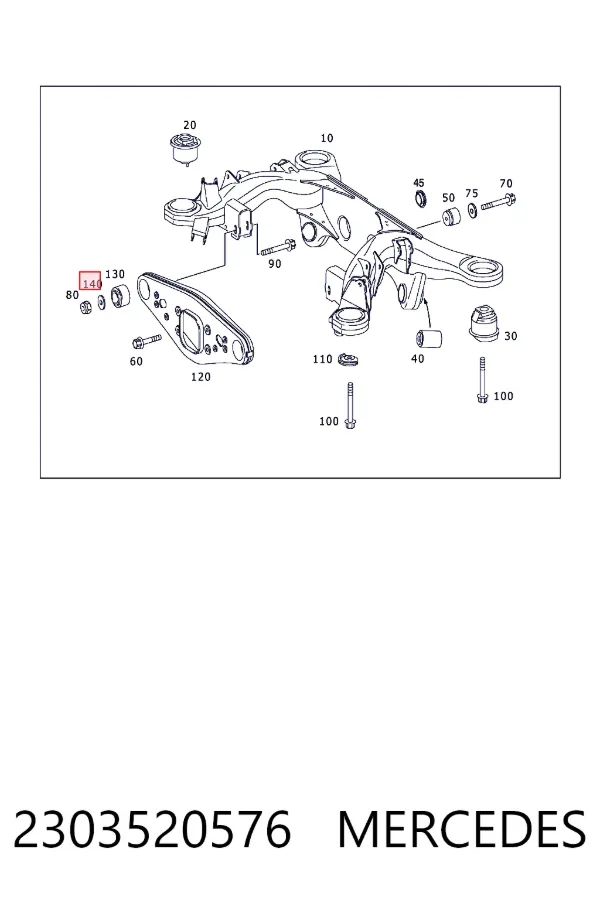 A2303520576 Mercedes 