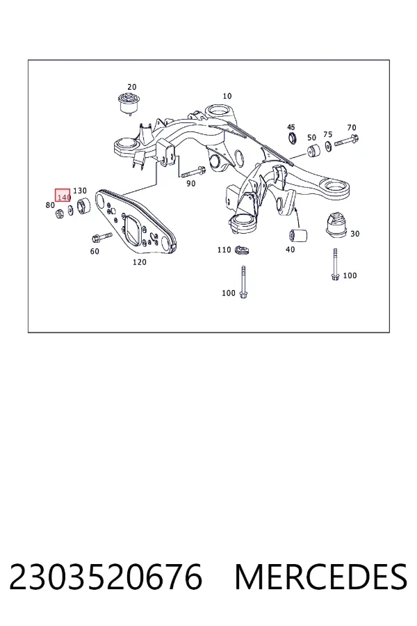 A2303520676 Mercedes 
