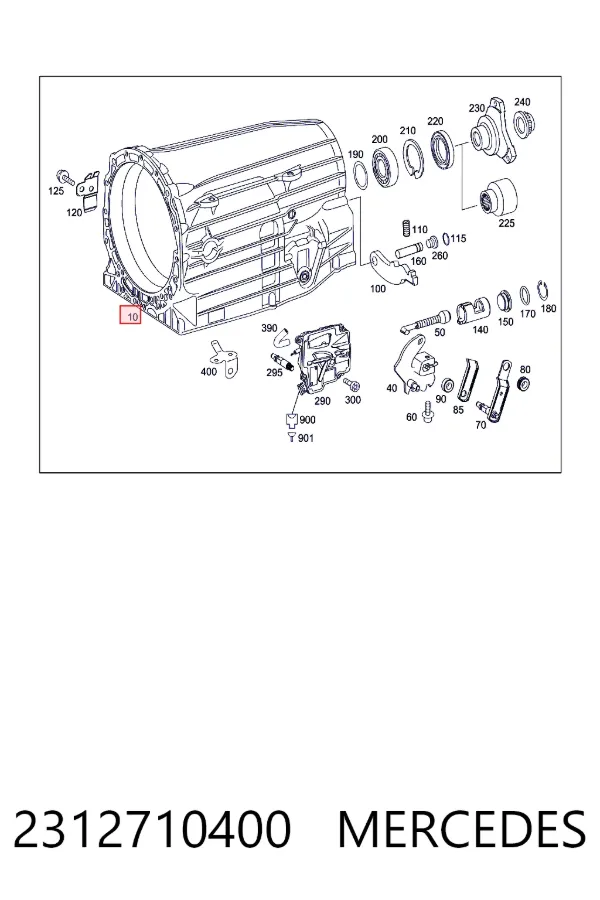 A2312710400 Mercedes 