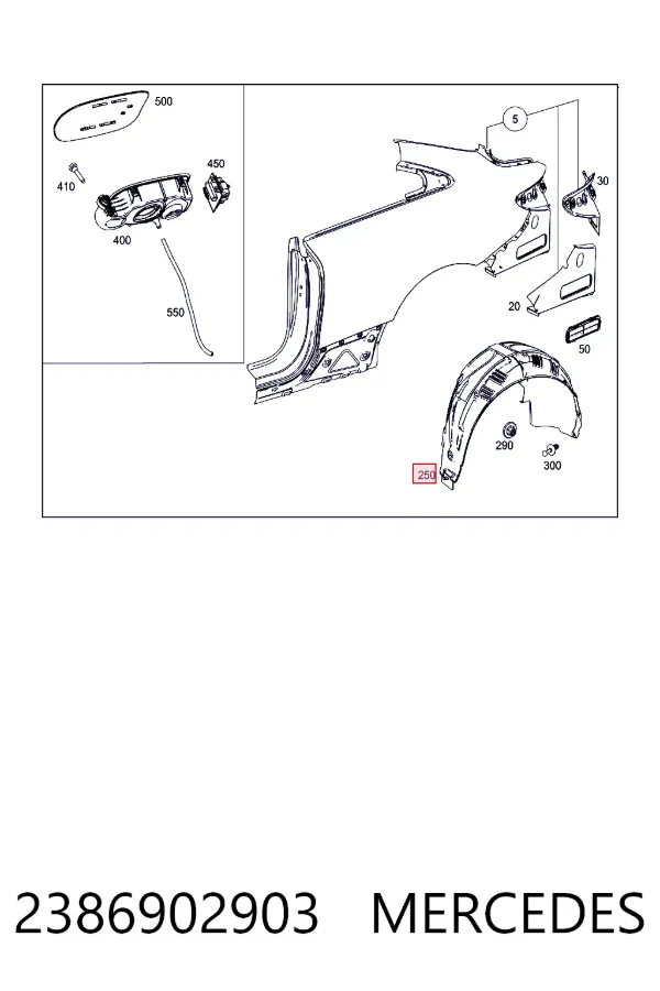  A2386902903 Mercedes